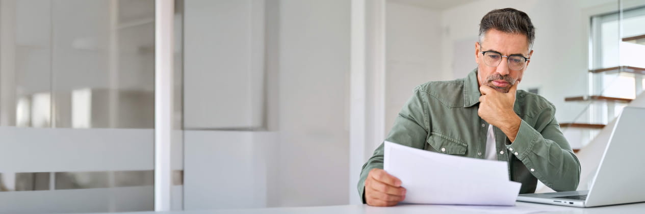 Banner przedstawiający ofertę pożyczki dla zadłużonych